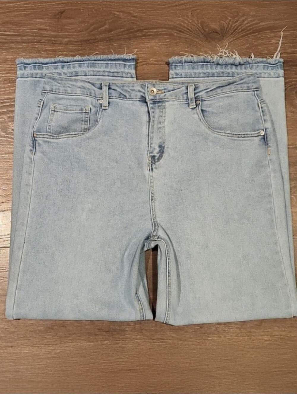 ❤️ TRACTR HIGH RISE WIDE LEG JEANS, 16 (33)